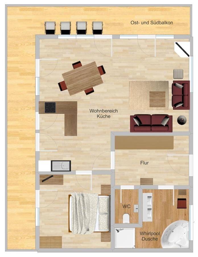 Apartment with Terrace in Tannheim (Tirol), Allgäuer Alpen (Österreich)