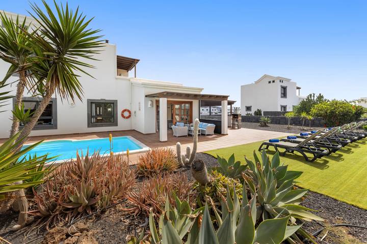 Villa voor 6 personen, met terras in Playa Blanca