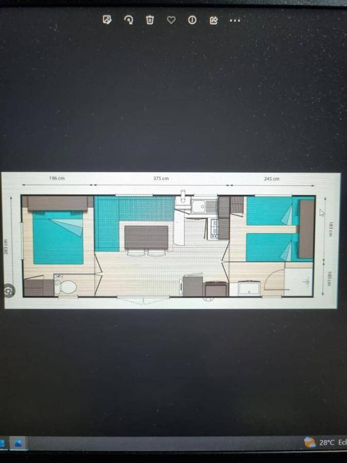 Bungalow 4 personnes sur sur propriété privée au calme à 10 mn des plages de Sainte Maxime in Sainte-Maxime, Côte méditerranéenne (France)