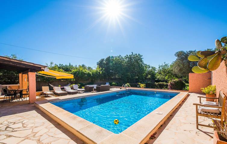 Finca mit Hund für 6 Personen, mit Pool und Terrasse, mit Haustier in Artà - 3