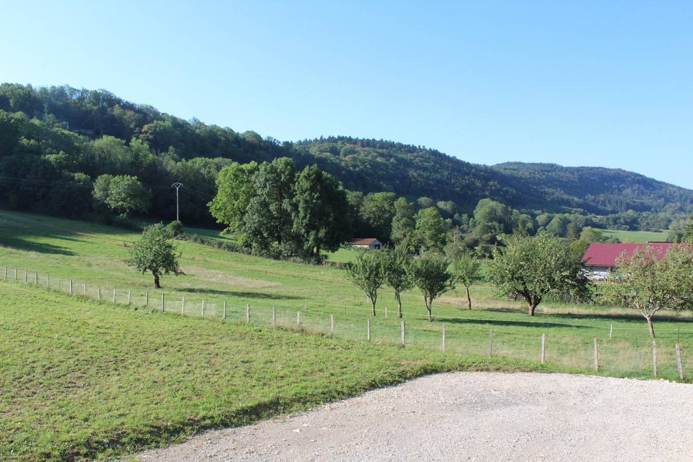 La Maison de Marcelle in Longeville, Jura Francais