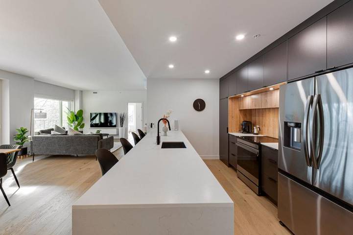 Gîte pour 8 personnes, avec vue et sauna ainsi que piscine et balcon à Beaupré - 4