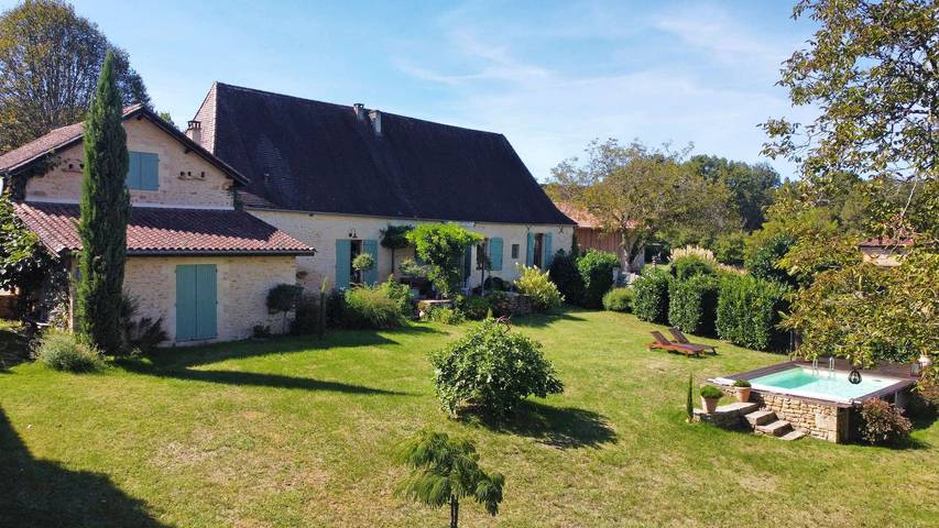 Gîte pour 4 personnes, avec jardin et piscine à Paunat - 3
