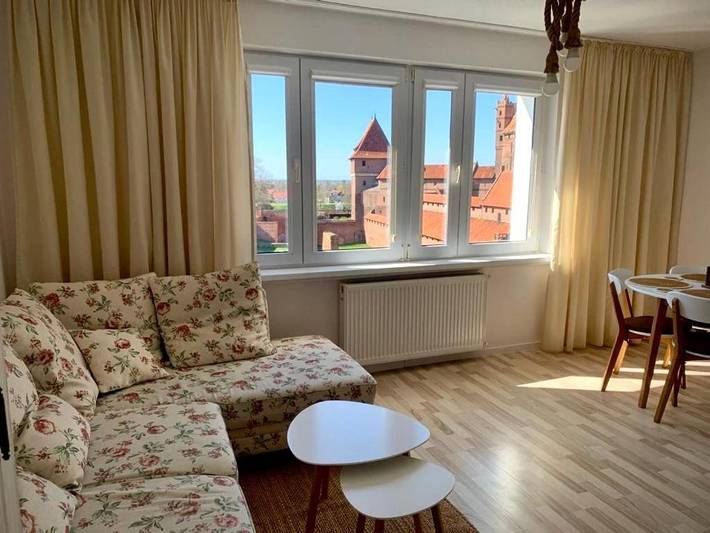Apartament wakacyjny dla 4 osób, z Widok w Malbork