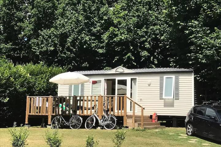 Mobil home pour 4 personnes à Saint-Martin-du-Vieux-Bellême