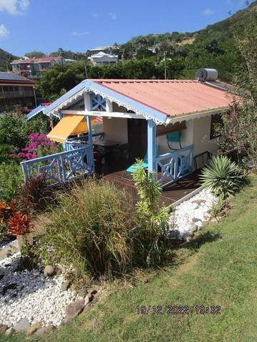 Gîte pour 3 personnes, avec terrasse et jardin à Les Anses-d'Arlet