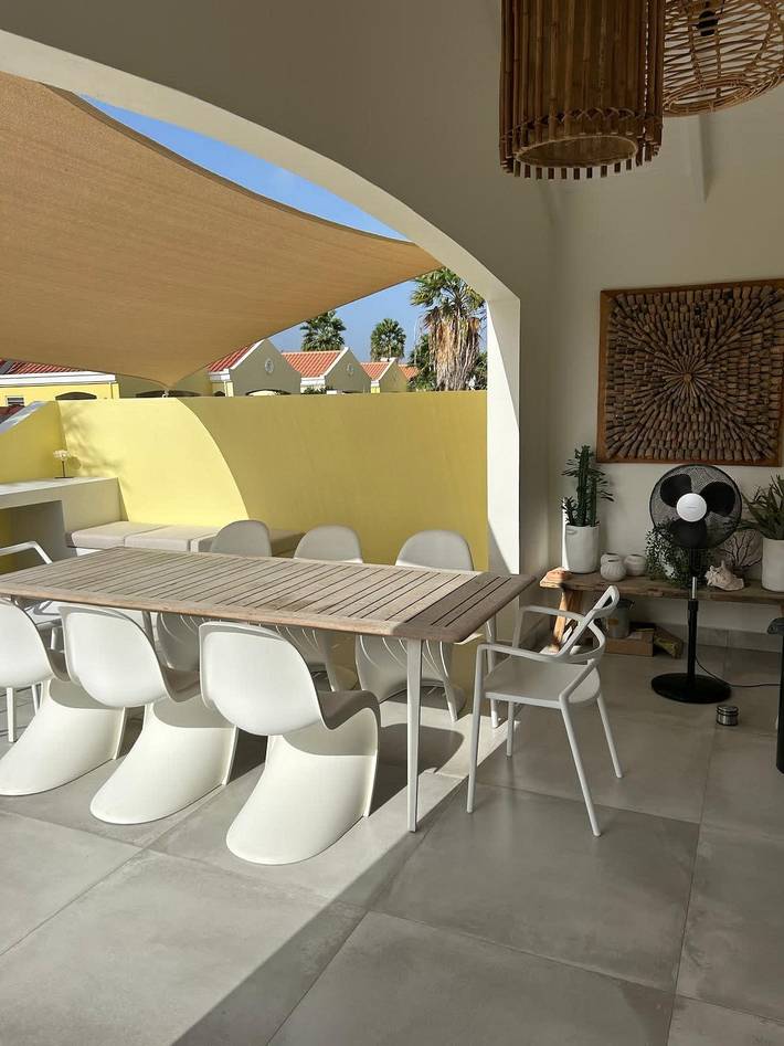 Vakantieappartement voor 4 personen, met zwembad en balkon/terras op Bonaire