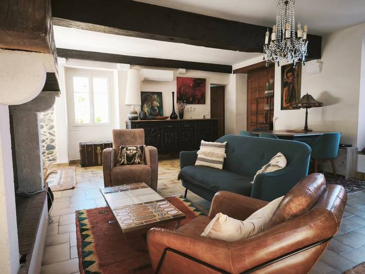 Location de vacances pour 7 personnes, avec Jardin dans Moumour, Région d'Oloron-Sainte-Marie