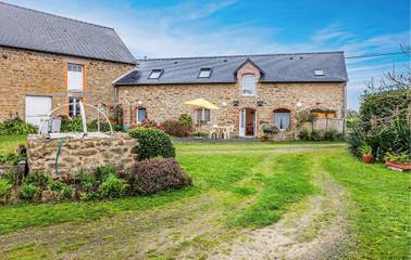 Gîte pour 4 personnes, avec jardin et terrasse, animaux acceptés à Saint-Méloir-des-Ondes