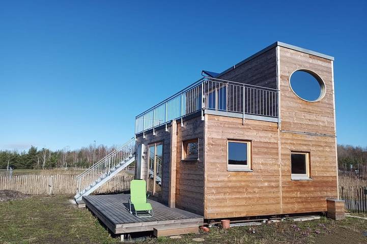 Ferienhaus für 8 Personen, mit Sauna und Terrasse sowie Garten in Elster & Umgebung