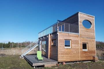 Ferienhaus für 8 Personen, mit Terrasse und Sauna sowie Garten in Elster & Umgebung
