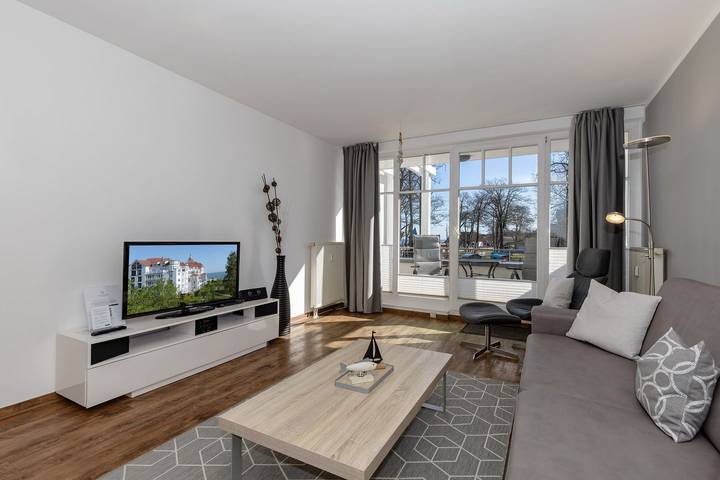 Ferienwohnung für 4 Personen, mit Balkon und Ausblick in Kühlungsborn