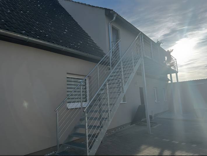 Ferienwohnung für 4 Personen, mit Balkon in Wolgast - 2