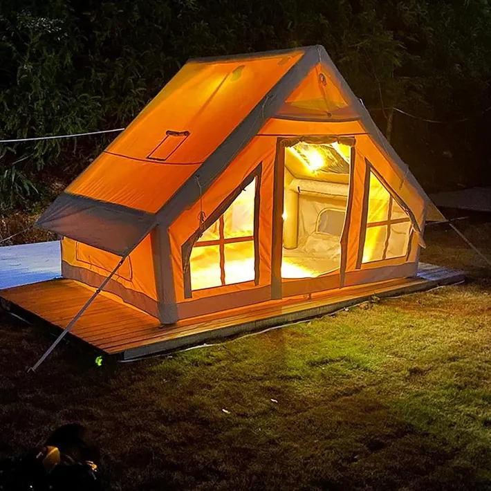 Zelt für 5 Personen, mit Ausblick und Sauna - 1