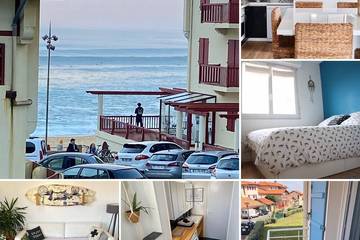 Gîte pour 4 personnes, avec balcon, animaux acceptés dans Plage Centrale Hossegor