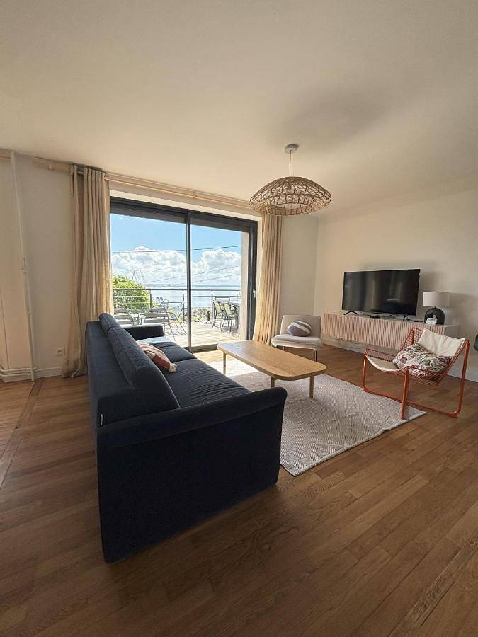 Maison de vacances pour 6 personnes, avec Balcon et Terrasse ainsi que Jardin et Vue à Brest