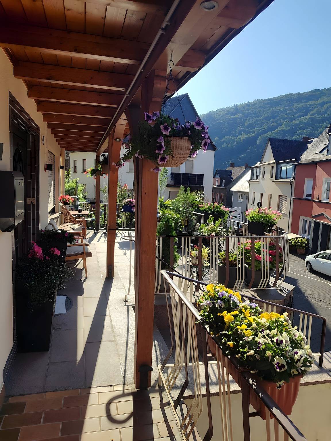 Zimmer 'Zimmer 3D, Antik Patricia, 2Og' mit Gemeinschaftsgarten, Balkon und Wlan in Klotten, Cochem-Zell