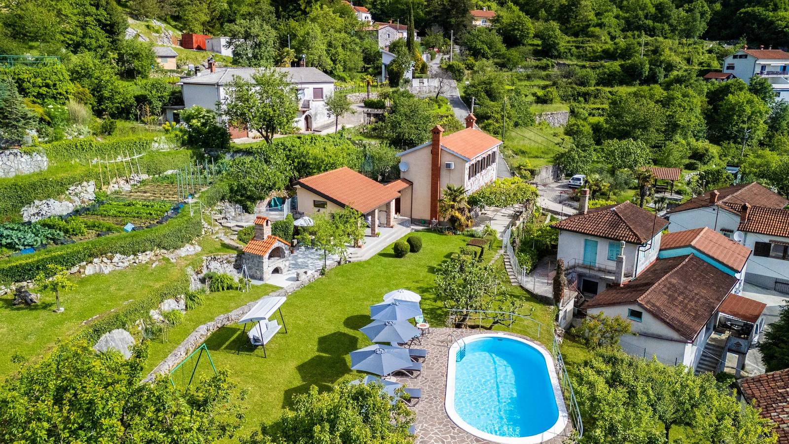 Villa Šimic by Villas Guide in Općina Matulji, Opatija Riviera