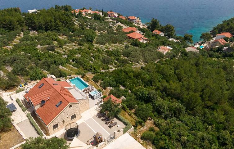 Ferienhaus für 6 Personen, mit Garten und Terrasse auf Korcula