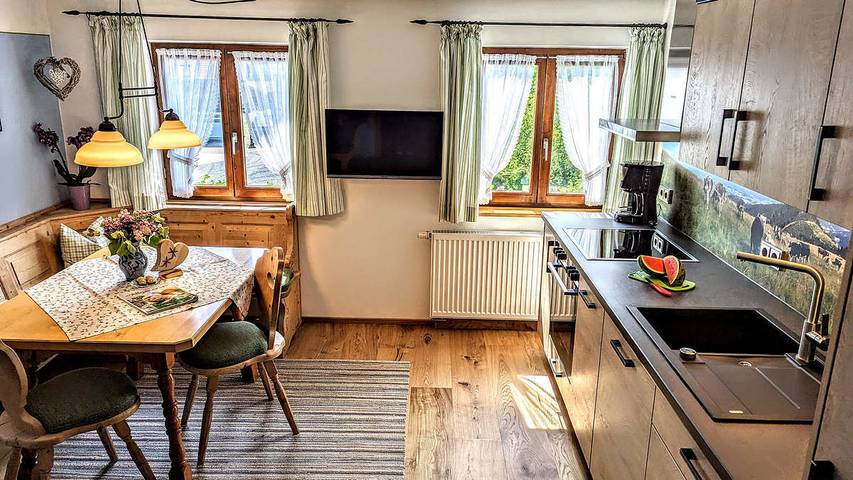 Ganze Ferienwohnung, Ferienwohnung Wannenblick, Ferienhof Lochbihler, Wertach/Allgäu in Wertach, Bayerisch Schwaben
