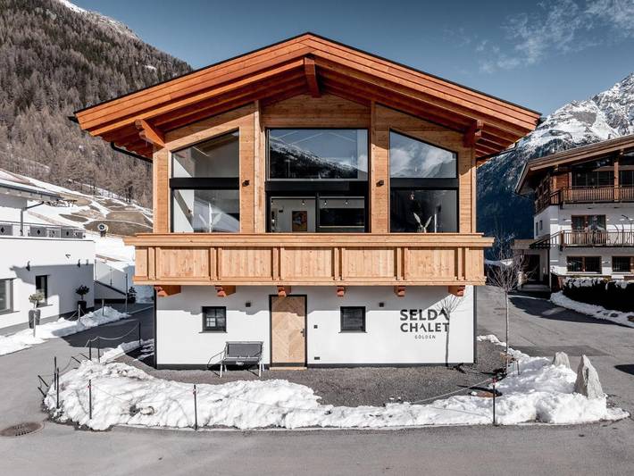 Chalet für 5 Personen, mit Terrasse und Ausblick in Sölden (Österreich)