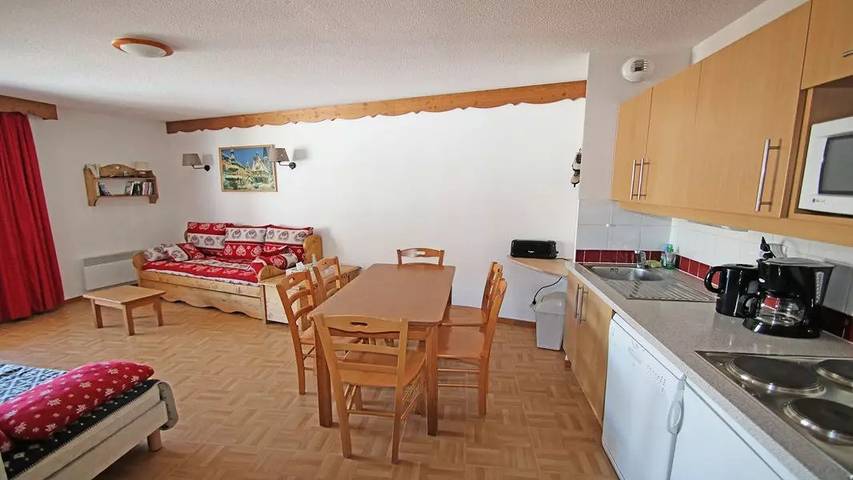 Chalet pour 6 personnes, avec balcon et vue à Puy-Saint-Vincent
