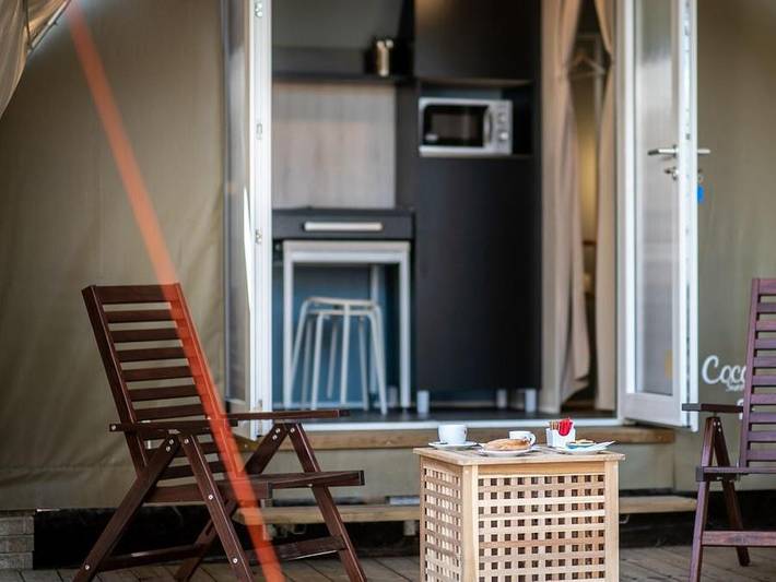 Camping Village Oasi - Tenda in tela e legno 4 persone - Coco Sweet in Orbetello, Provincia di Grosseto