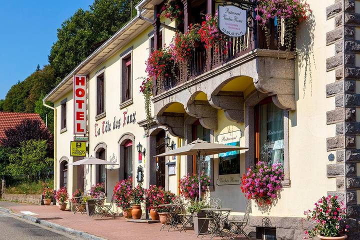 Hôtel pour 2 personnes, avec Terrasse à Le Bonhomme