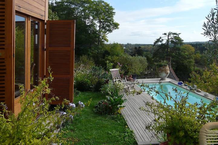 Maison de vacances pour 3 personnes, avec Terrasse et Jardin