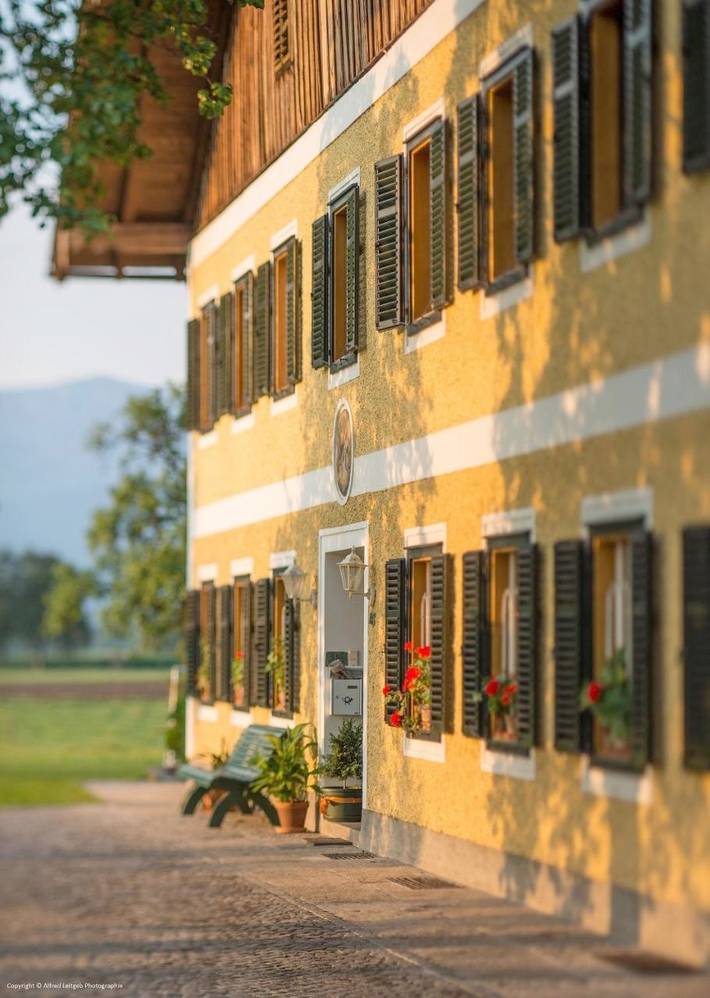 Ferienwohnung für 4 Personen, mit Garten und Ausblick in Attergau