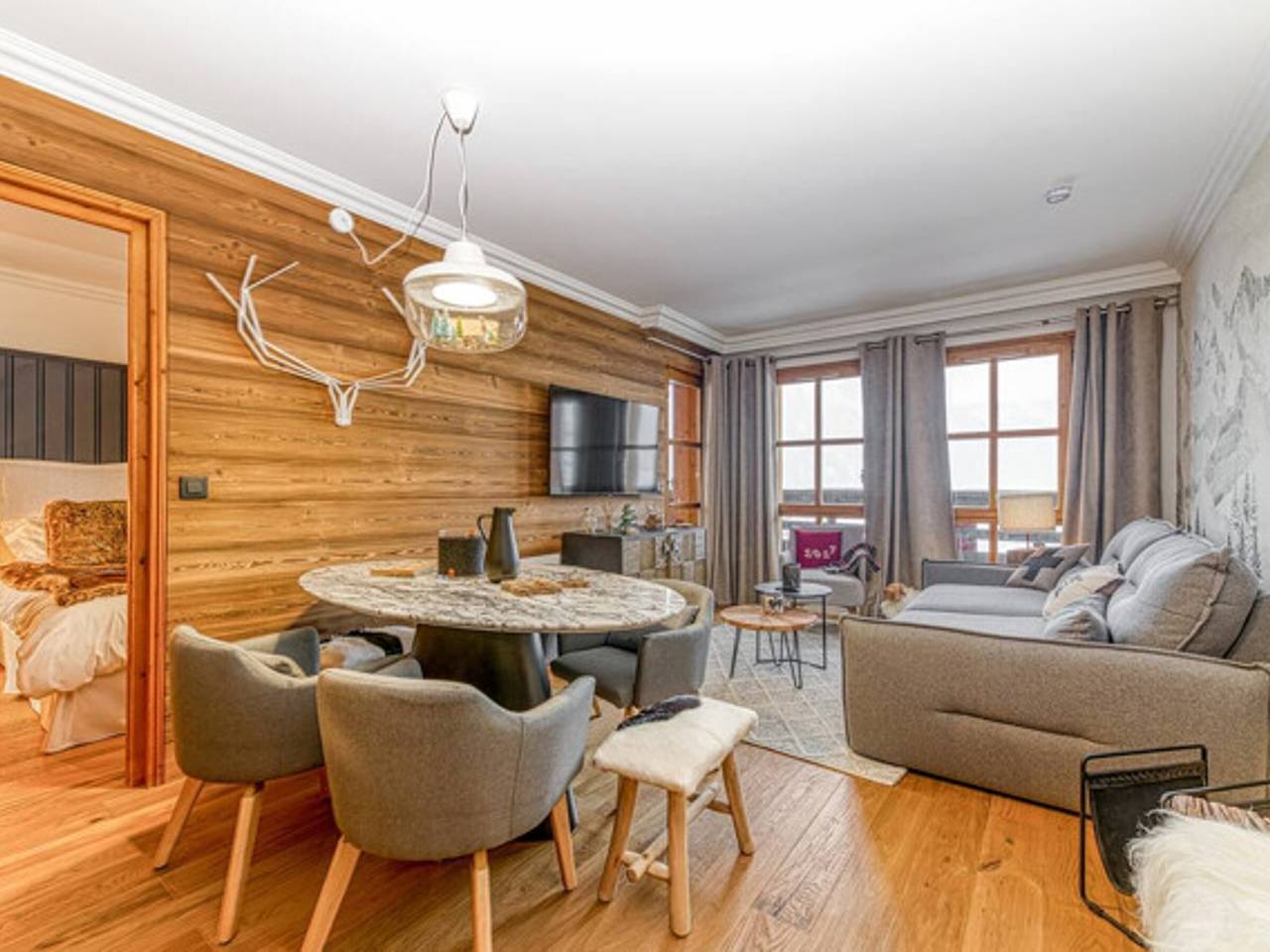 Geheel appartement, Arc 1950 - 2-bedroom apt, pool & jacuzzi in Arc 1950, Bourg-Saint-Maurice