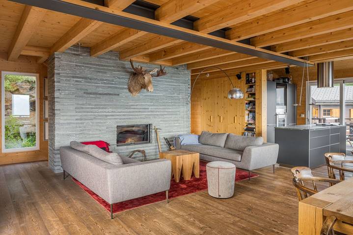 Ferienhaus für 12 Personen, mit Balkon und Balkon/Terrasse sowie Terrasse und Sauna im Wallis - 3