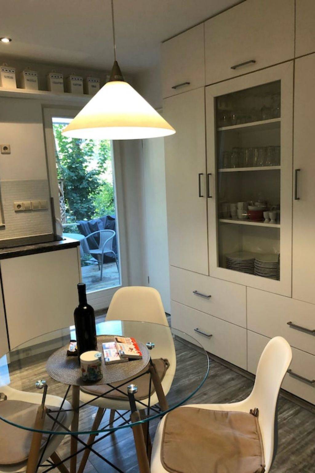 Reetdach Ferienhaus am Lübbesee Sauna Bootsteg neu in Milmersdorf, Barnimerland Region