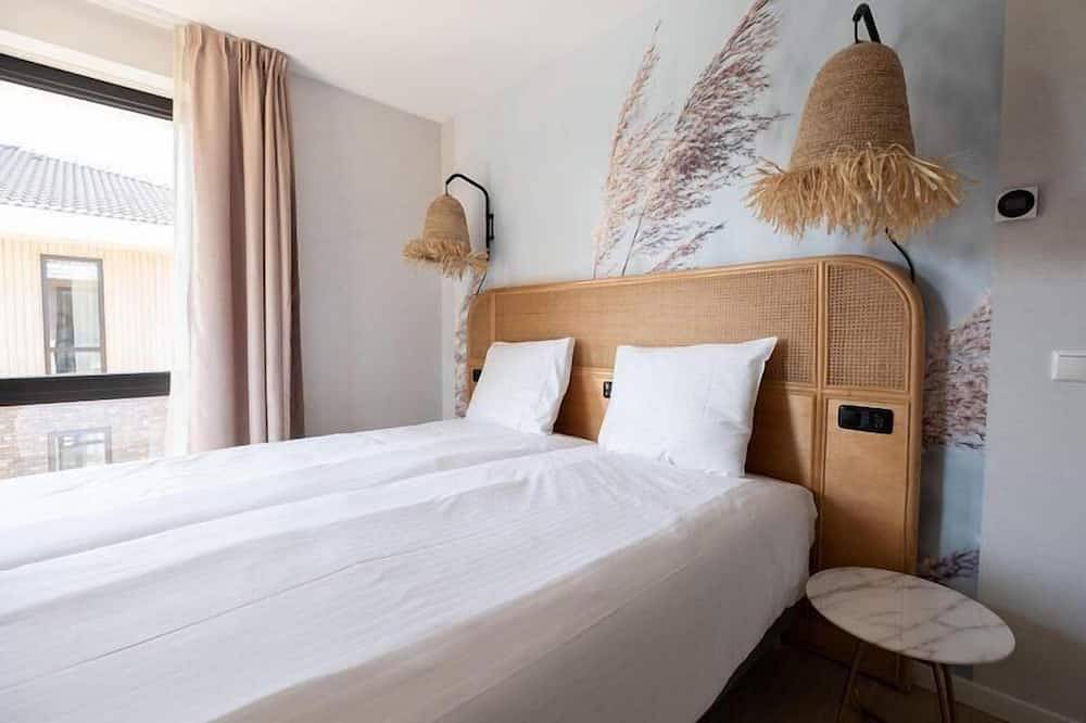 Ganze Wohnung, Luxuriöses 4-Personen-Apartment mit Sauna, Badewanne und Balkon mit Ijsselmeerblick. Ideal für erholsame Tage am Wasser. in Workum, Ijsselmeer