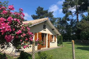 Gîte pour 8 personnes, avec jardin et terrasse à Lacanau