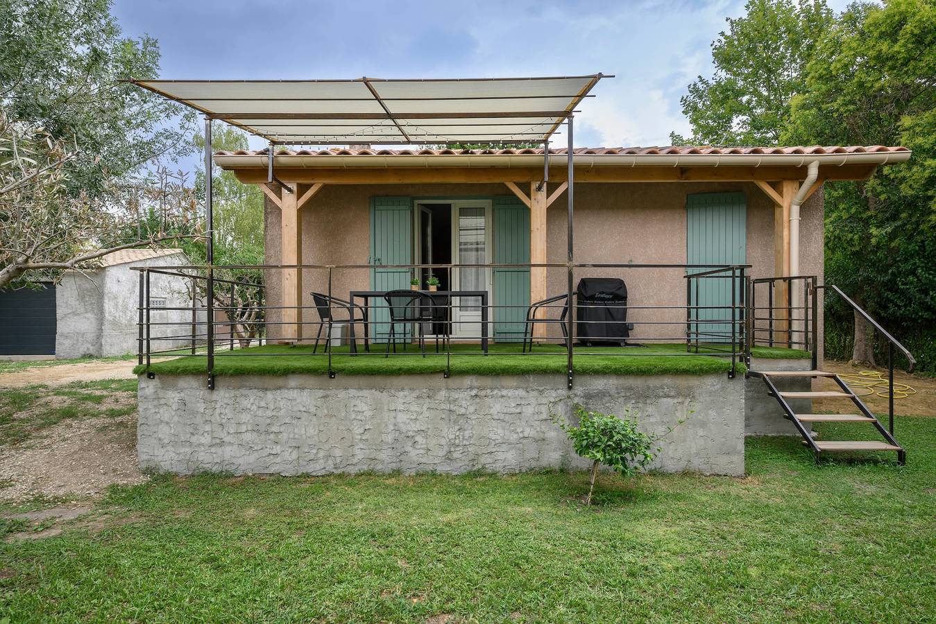 Mazet con Terrazza Privata, Wi-Fi e Aria Condizionata – Au Soleil de Provence in Courthézon, Vaucluse