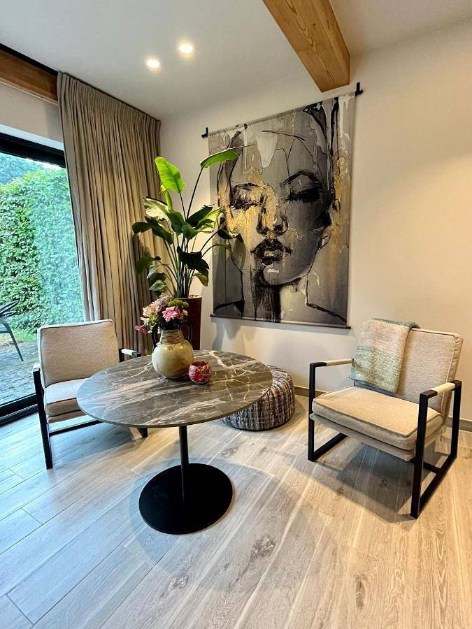Gîte pour 2 personnes, avec Jacuzzi et Terrasse ainsi que Jardin et Vue à Lokeren