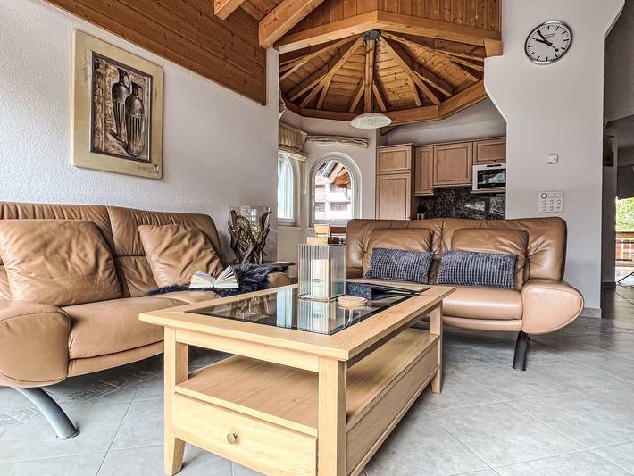 Vacation rental for 4 people, with balcony and sauna in Saas-Fee