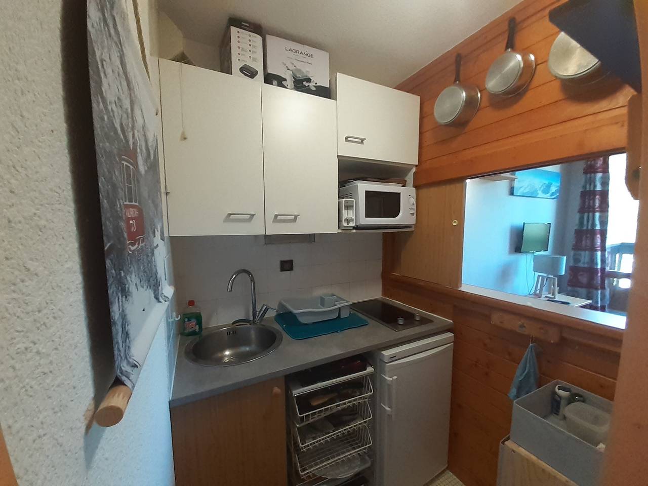 Gehele studio, Cozy studio with Wifi and pets allowed in Valfréjus in Valfréjus, Modane