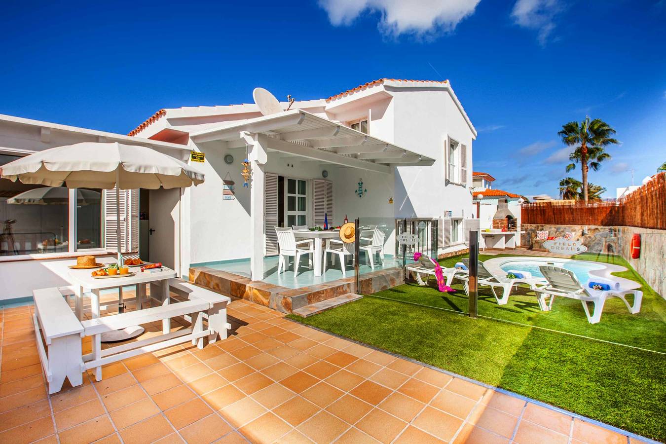 Chalet para 8 personas con terraza in Corralejo, La Oliva