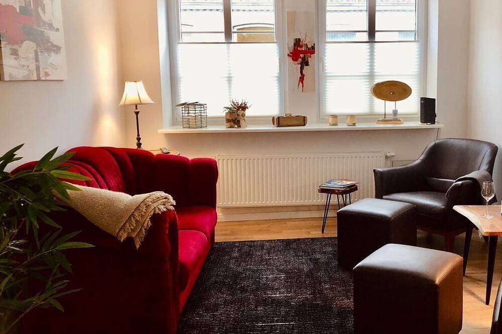 Altstadthus - Appartement/Fewo, Bad, Wc, 1 Schlafraum in Friedrichstadt, Eider-Treene-Sorge