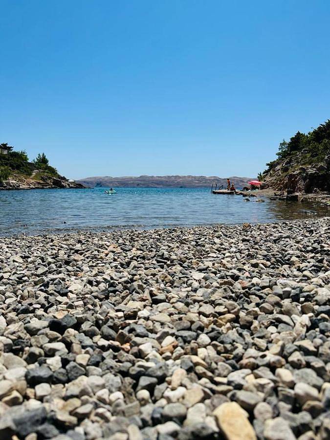 Ganze Wohnung, Beachfront House Robert with Pool in Cesarica, Naturpark Velebit