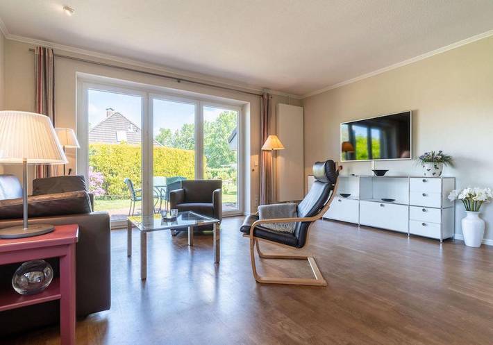 Bungalow für 2 Personen, mit Terrasse und Garten an der Nordsee