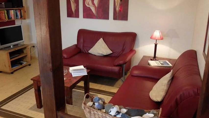 Ferienwohnung für 4 Personen, mit Garten in Pommerby