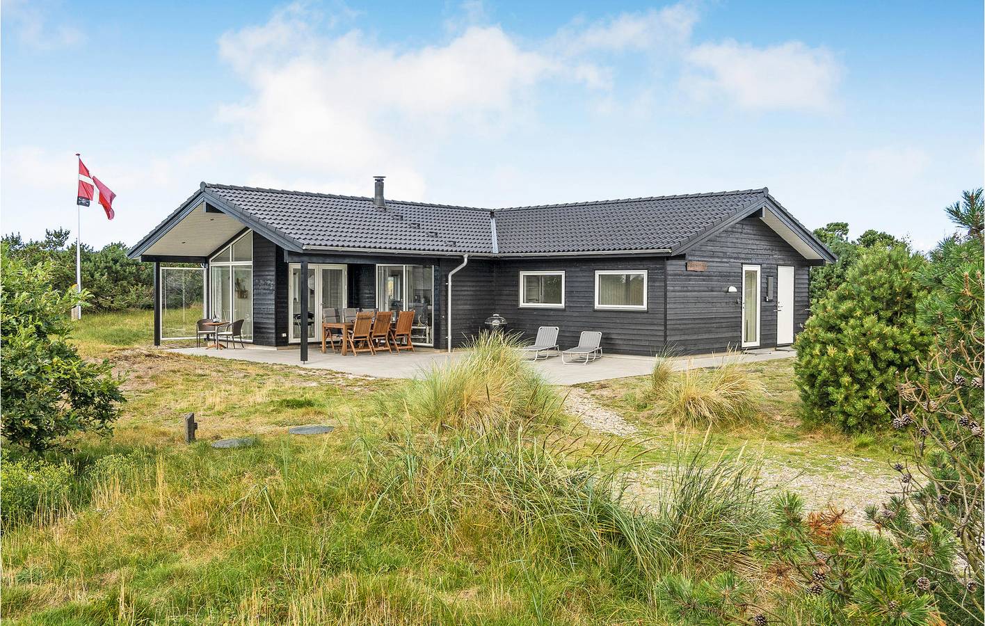 Holiday home for 6 people with terrace in Sønderho, Fanø