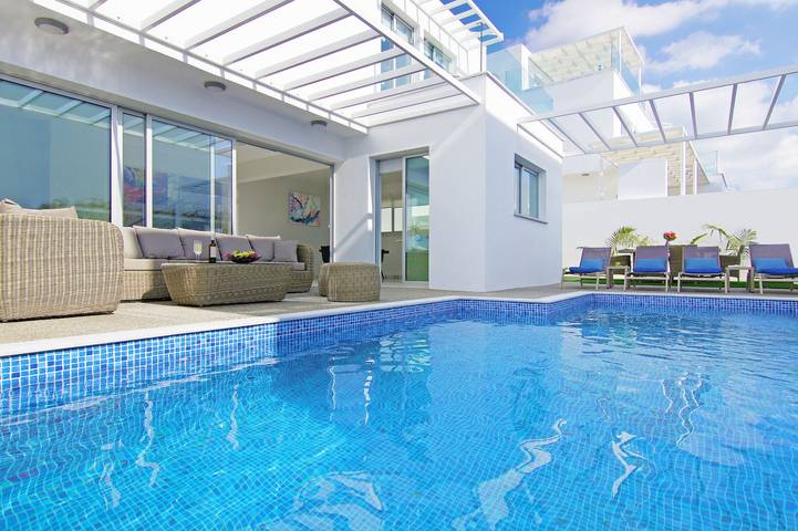 Ferienhaus für 6 Personen, mit Pool und Garten sowie Balkon in Ayia Napa - 3