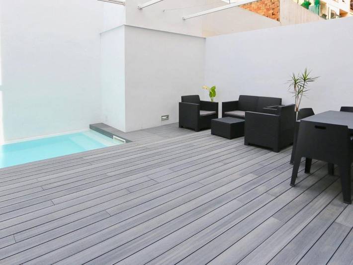 Gîte pour 7 personnes, avec terrasse et piscine dans Benimaclet