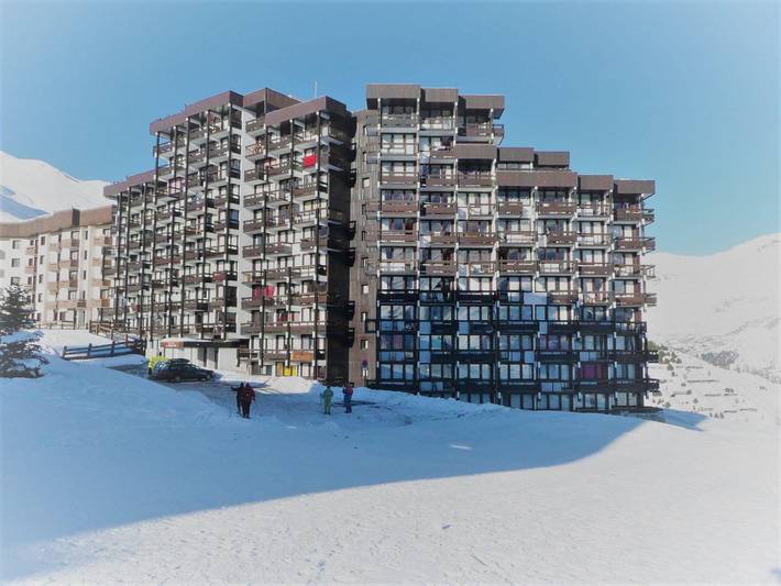 Vakantiewoning voor 4 personen, met balkon en uitzicht in Tignes