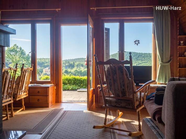 Chalet für 4 Personen, mit Ausblick und Garten sowie Balkon in Sachsen-Anhalt - 3