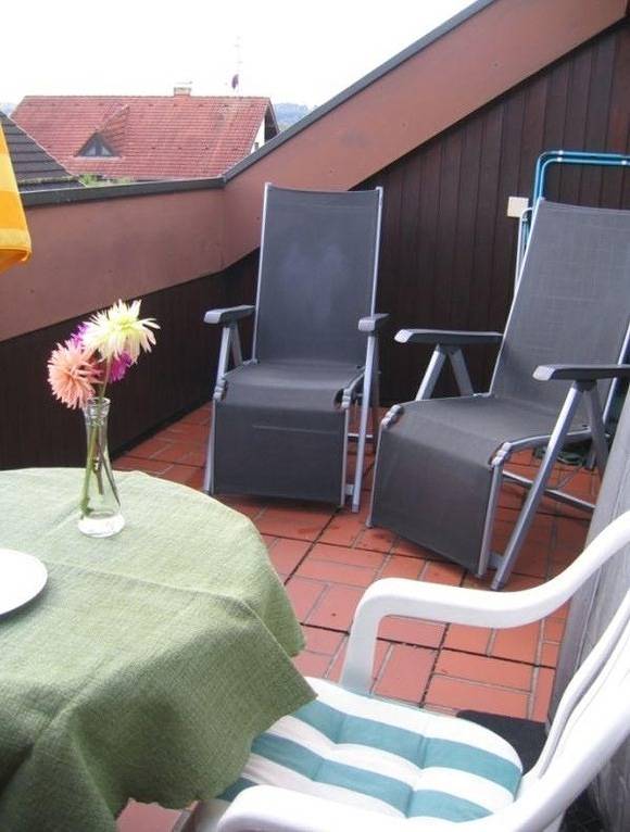 Gîte pour 3 personnes, avec balcon et jardin à Bermatingen - 4